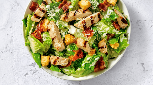 Chicken Caesar Salad.