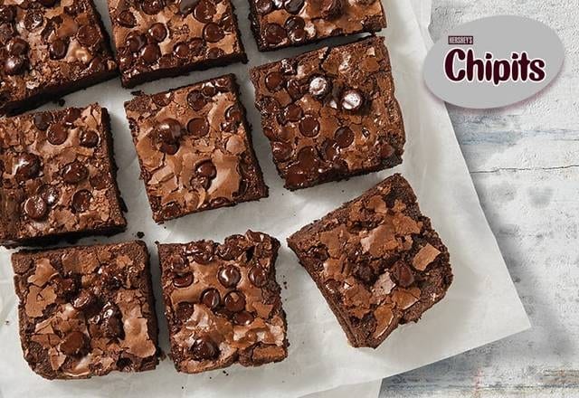 Hershey's® Chipits® Triple Chocolate Brownie.