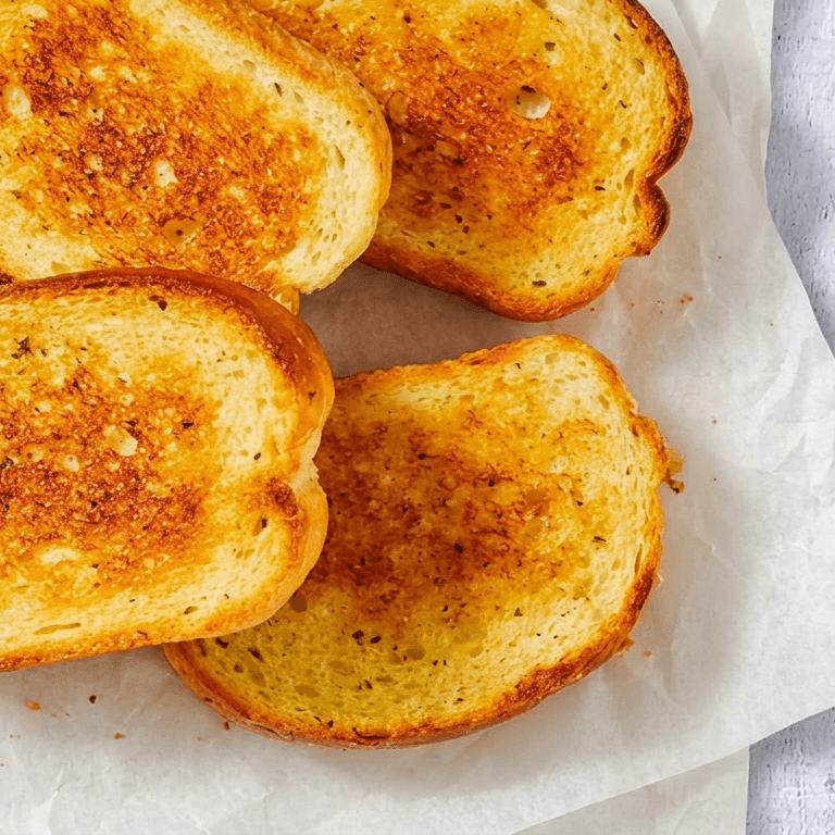 Delicious Garlic Bread Awaits